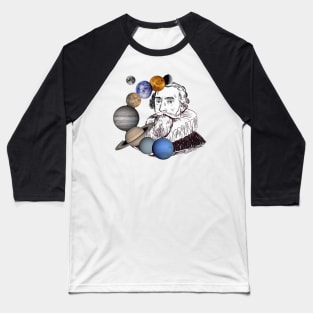 Johannes Kepler Baseball T-Shirt